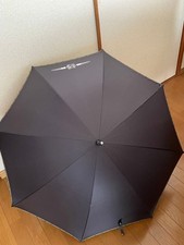 Jean Paul Gaultier Women's and Men's Rain Umbrella, Black