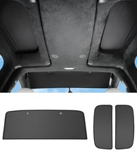Zanch Upgraded Tesla Model X Sunshade Roof No Gaps, Never Sag 3PCS Heat Ins...