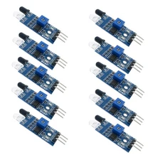 HiLetgo 10pcs IR Infrared Obstacle Avoidance Sensor Module for Arduino Robot