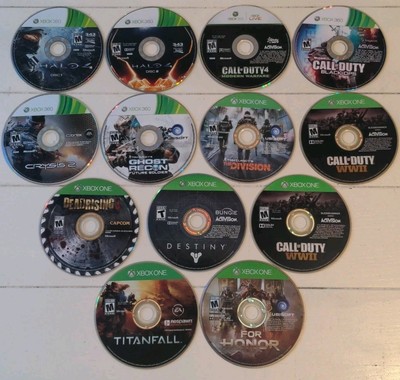 Xbox Shooter Lot - All Playable On Xbox One - TESTED (Cod, Titanfall, Halo, Etc)