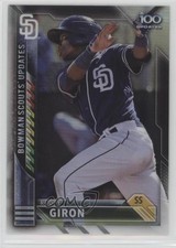 2016 Bowman Chrome Bowman Scout's Top 100 Updates Ruddy Giron #BSU-RG 0p6