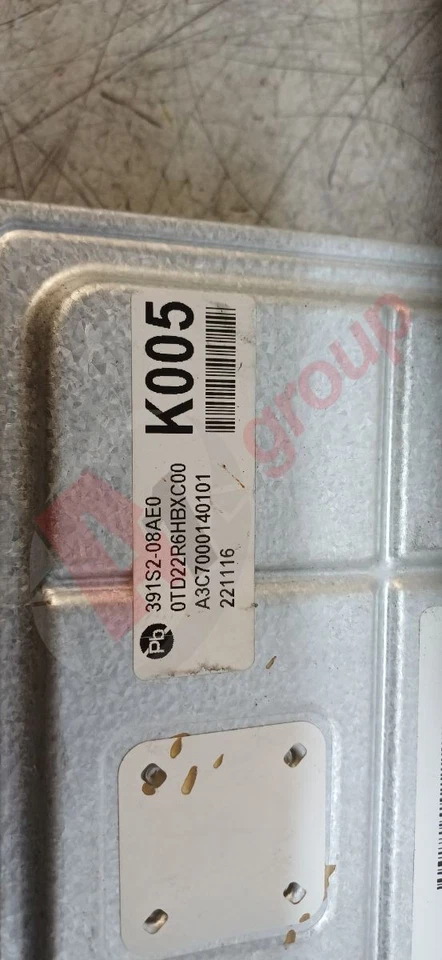 KIA NIRO EV ENGINE ECU 1.6 HYBRID 77 kW 2022-2025 391S2-08AE0 - Image 2 of 4