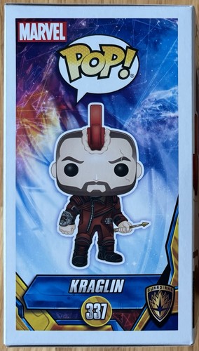 Funko Pop! Marvel GOTG Vol. 2, 2018 SDCC Shared LE Exclusive 337 Kraglin, New - Picture 4 of 6