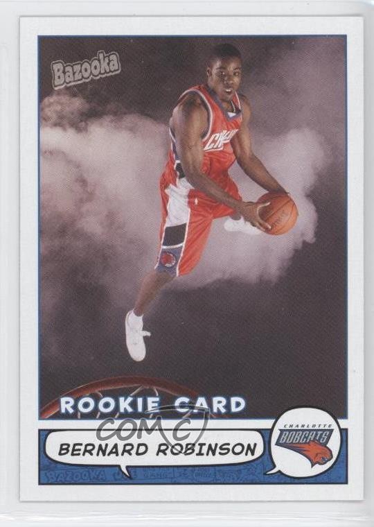 2004-05 Topps Bazooka Bernard Robinson #176 Rookie RC 0o9