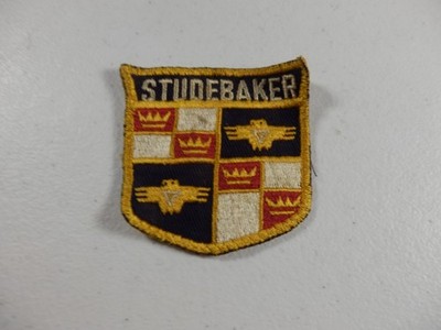Early Studebaker Automobile Brand Logo Lark Avanti Style Patch  BIS