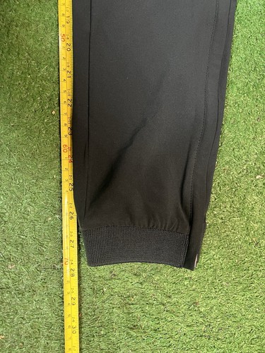 Babolat Solid Black Drawstring Waist Tennis Zipper Ankle Play Pants Adult Small - Picture 6 of 7