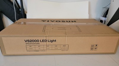VIVOSUN VS2000 200W LED Grow Light Full Spectrum for Indoor Plants