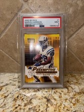 2000 Skybox Marvin Harrison Preemptive Strike #7 PSA 9