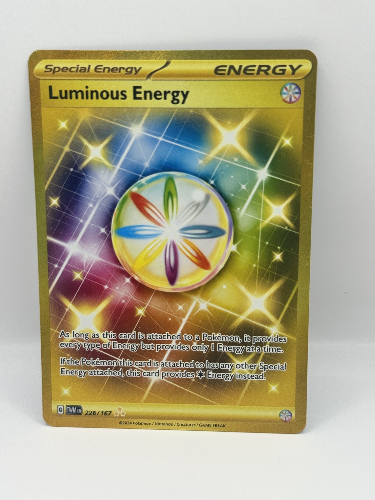 Pokémon TCG Luminous Energy Scarlet Violet Twilight Masquerade Holo 226/167, NM