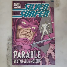 Silver Surfer Parable TPB 1998 Marvel Comics Stan Lee Moebius