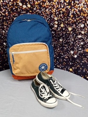 Converse Colorblock Go 2 Backpack with Tennis Shoes