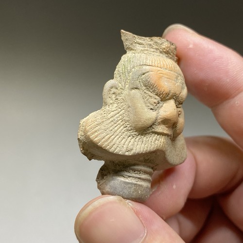 C30  ANCIENT Chinese moulded figurine"Zhong kui"of Song dynasty. 宋代磨喝乐 钟馗 - Picture 2 of 8