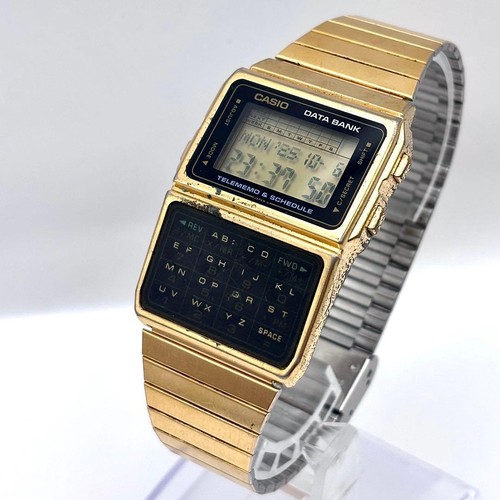 Orologio CASIO Banca Dati DBC 610 Calcolatrice Acciaio Inox 42mm Quarzo - Foto 2 di 9