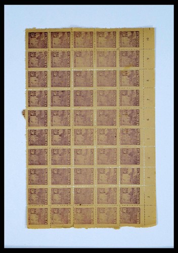 NETHERLANDS DUTCH Indies 1946-1947 HUGE Sheets w/ Overprint Stamp Collection - 第 4/12 張圖片