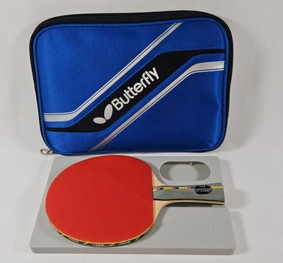 BUTTERFLY Table Tennis Racket Tesura Case with Stigma Optima WRB Paddle
