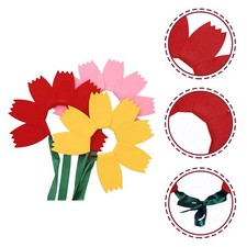 Sunflower Hairhoops 3Pcs Kids Party Headband Non Woven Fabric