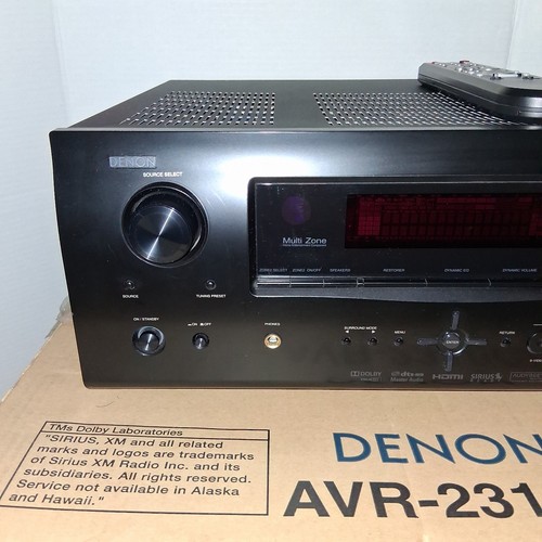 Denon Home Theater AV System AVR-2311CI Receiver Surround Sound For TV W/Box - Picture 4 of 13