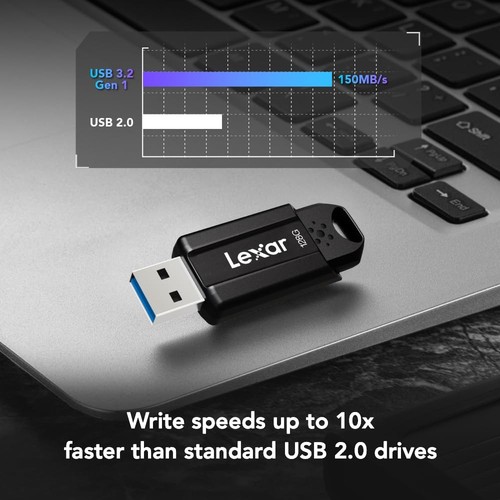 128GB JumpDrive S80 USB 3.2 Gen 1 Flash Drive for Storage Expansion and Backu... - Picture 5 of 6