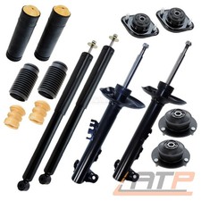 4x STOßDÄMPFER MIT DOMLAGER UND PROTECTION-KIT FÜR BMW 3-ER E36 COMPACT 316 318