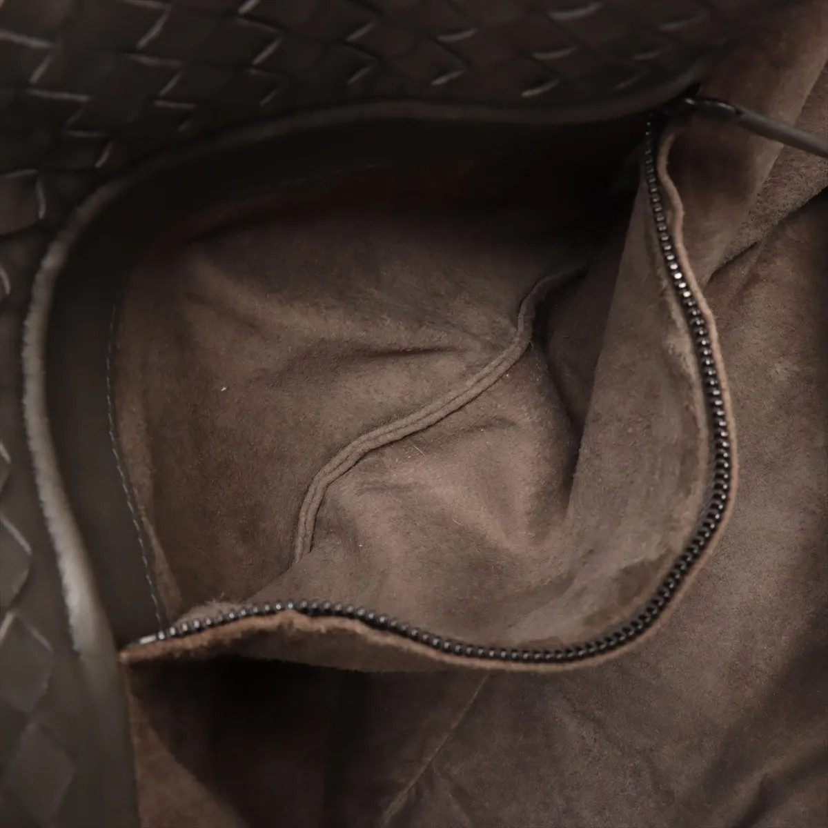 Bottega Veneta Intrecciato Garuḍa Leather Hand bag Brown Mirror Included thumbnail 8