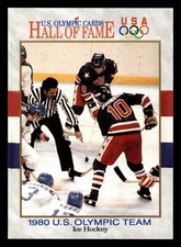 1980 U.S. Olympic Hockey Team Gold Medal 1991 Impel US Olympic Hall of Fame #64