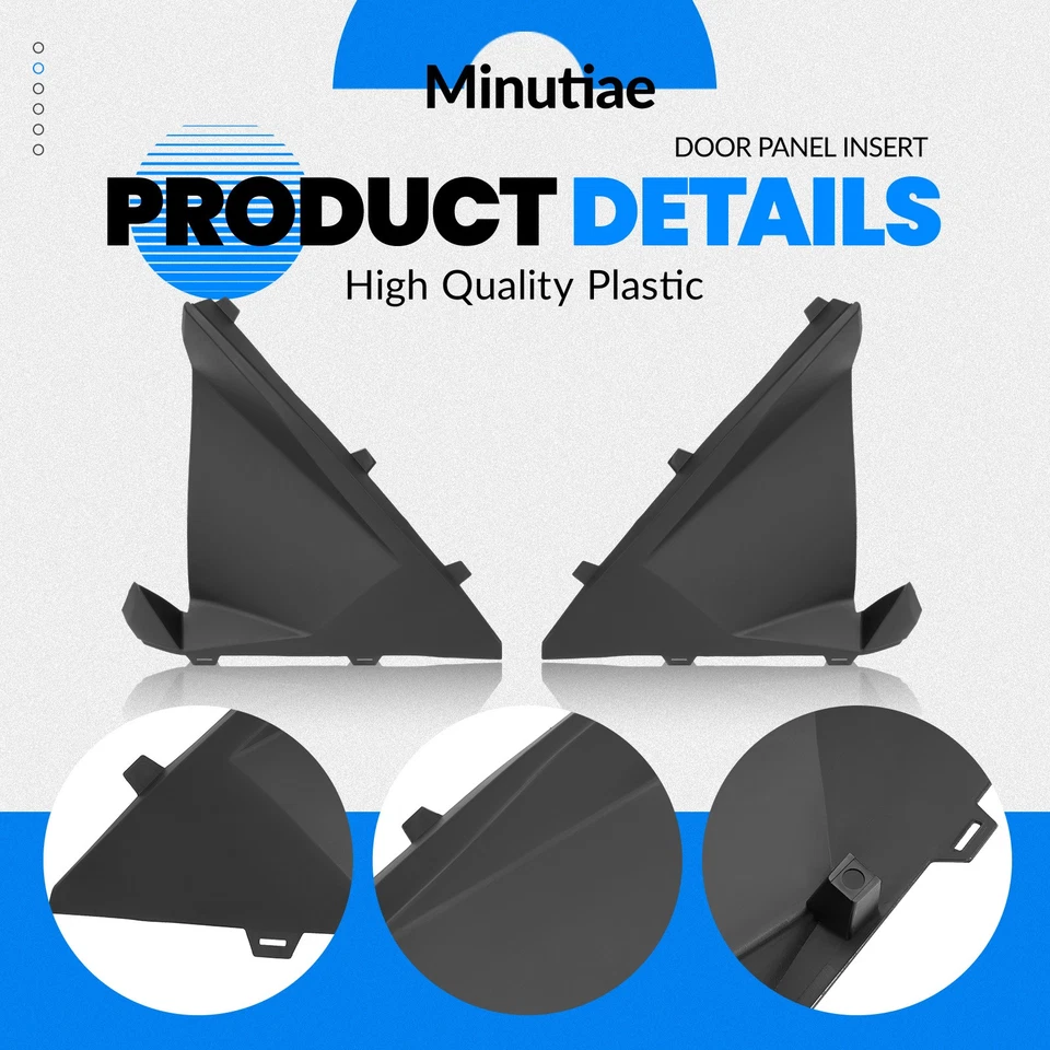 Para 2022-2024 Polaris RZR PRO XP Sport Panel Puerta Texturizado Inserto Repuesto Foto 3 de 4