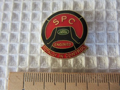 SPC ENGINES LAND ROVER TOTAL IN CONTROL Vintage Pin Anstecker (# 100)