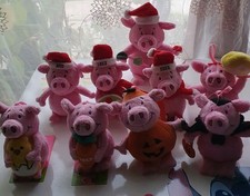 M&S - Marks & Spencer - Percy Pig - Hanging Decoration + Keyring - Updated 27/09