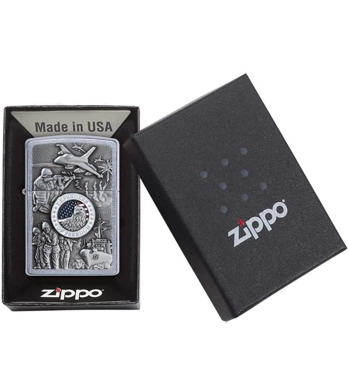 未使用 ミシガン州の国章デザインzippoライター 1996年製 【公式通販】