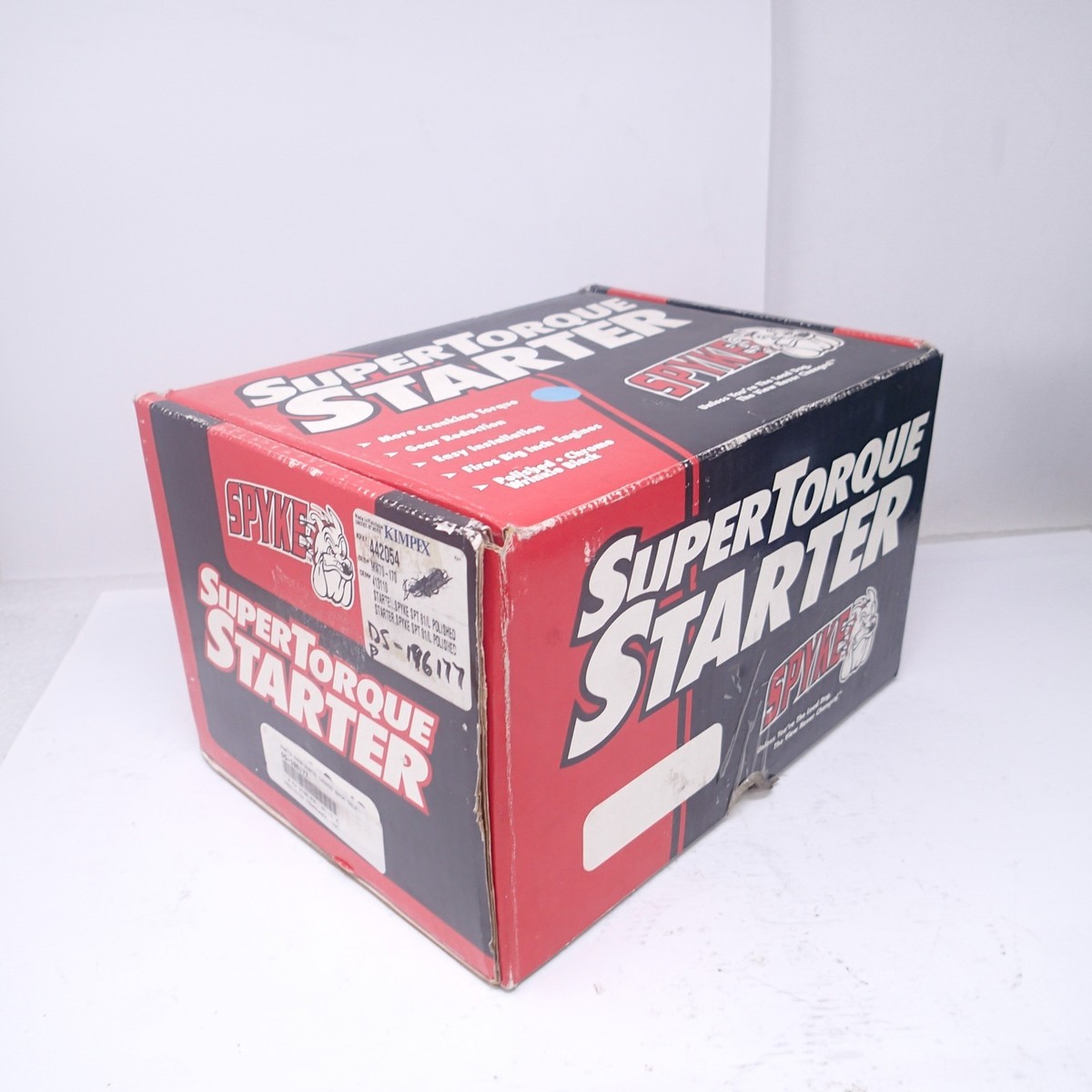 Spyke Super Torque Starter 1.2 Kwa Polished 86-20 XL 794-08