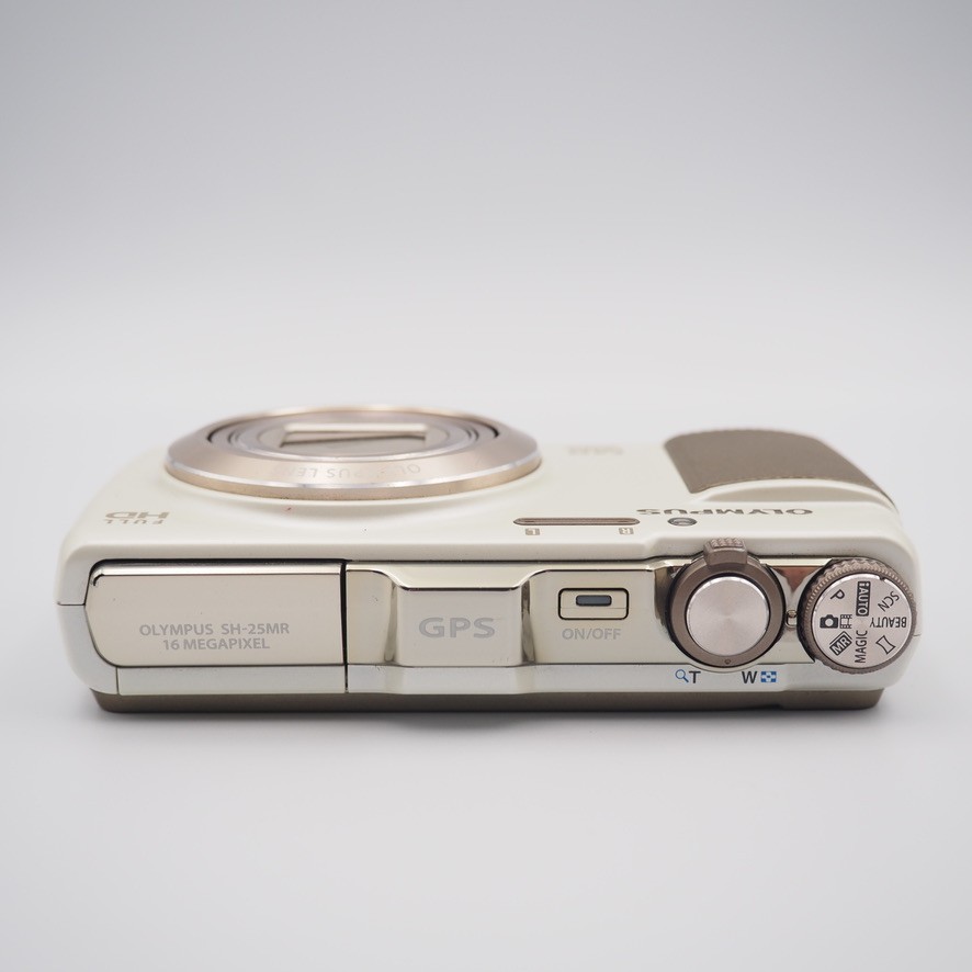 N Mint] Olympus SH-25MR White 16.0MP Compact Digital Camera Tested
