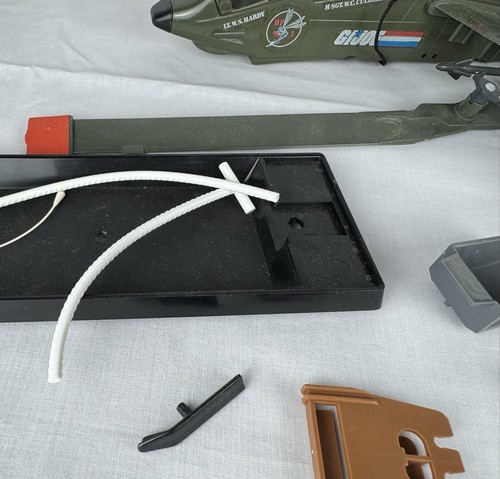 Vintage 1983 GI Joe Dragonfly Helicopter & Cobra F.A.N.G. Replacement Parts ONLY - Picture 5 of 19