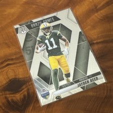 Jayden Reed Brazil Games Silver Mosaic Prizm 2025 Mosaic #264 Green Bay Packers