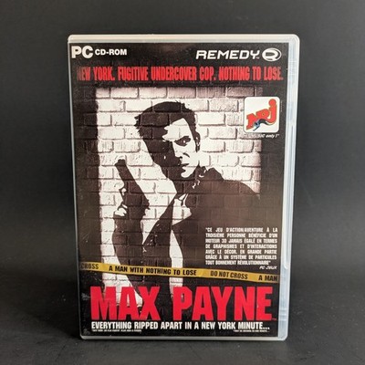 Max Payne PC CD-ROM 2001 French Version Français w/Game, Case, Manual, Insert