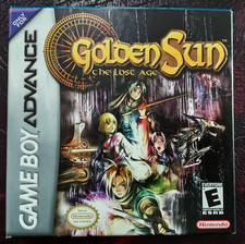 Golden Sun: The Lost Age (Nintendo Game Boy Advance, 2003)Tested Near CIB No Map