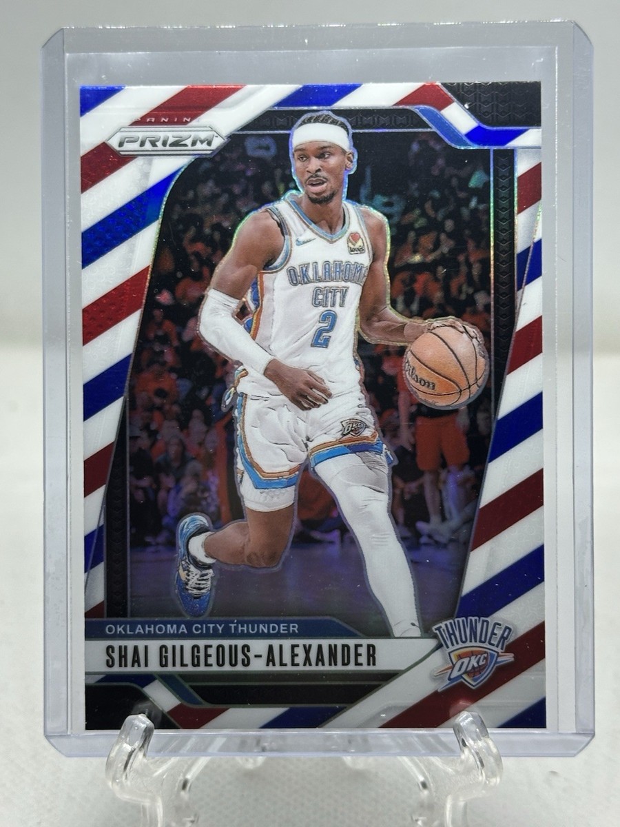 2024-25 Prizm Shai Gilgeous-Alexander #113 Red White Blue Prizm SP