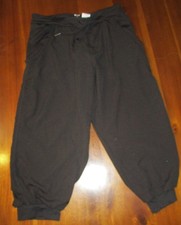 Bloch Youth Girls 14 Leggings Capri Crop Dance Pants Perforated NWT New Black