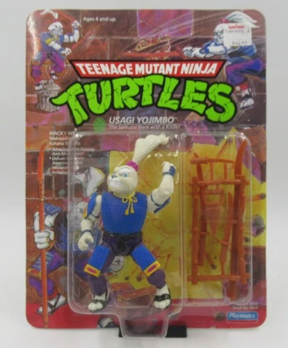 TMNT Usagi Yojimbo 1990 Playmates Unpunched MOC Sealed Vintage Action Figure