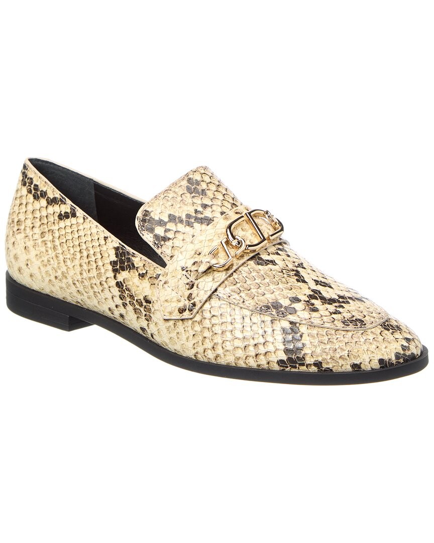 Schutz Morgan Leather Flat Womens Brown 5 12290₽