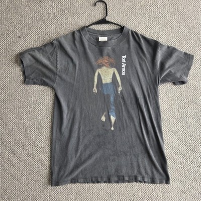 VTG Tori Amos Shirt Wild Oats Tags Faded Distressed Mens Medium Concert Tour Tee