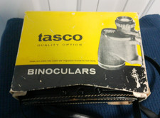 Vintage Tasco Binoculars Model No.118 7X35 578 Feet at 1000 Yards