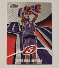 JALEN ROSE 2003-04 Topps Finest #86 Raptors All-Rookie