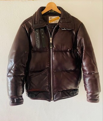 Goodenough x Schott B3 Leather Down Jacket 2007AW Used
