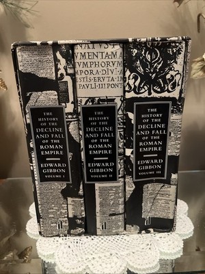 History Of The Decline and Fall Of The Roman Empire 3 Vols Edward Gibbon