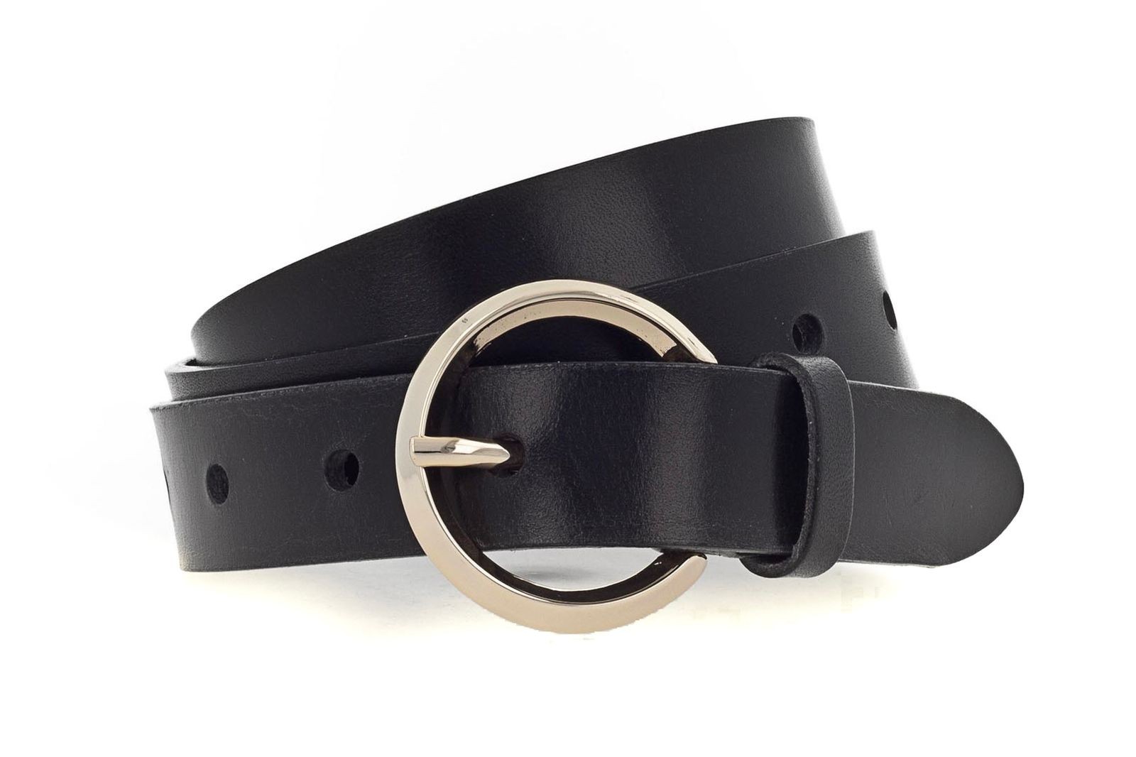 Vanzetti belt 25mm Leather Belt W95 Black