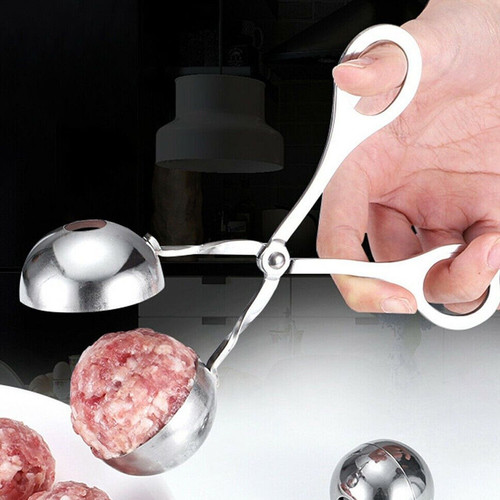 Stainless Steel Meatball Maker Tool - Quick, Easy & Consistent Meatballs - Picture 4 of 12