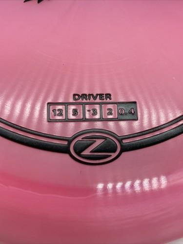Discraft Z Thrasher 173-174g Pink Disc Golf Distance Driver W/black Stamp - Picture 3 of 6
