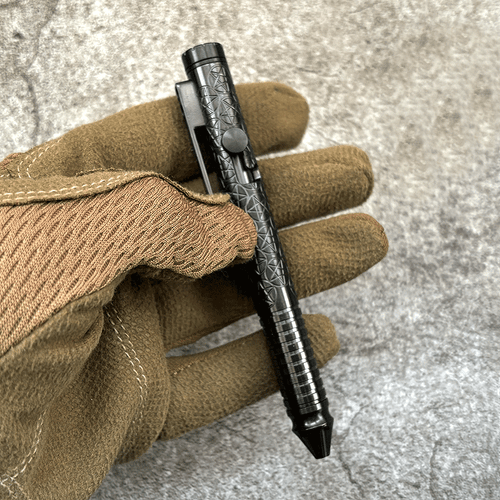 EDC Titanium Spinner Pocket Ball Pen Business Signature Pen StudentS Stationery - Picture 16 of 16