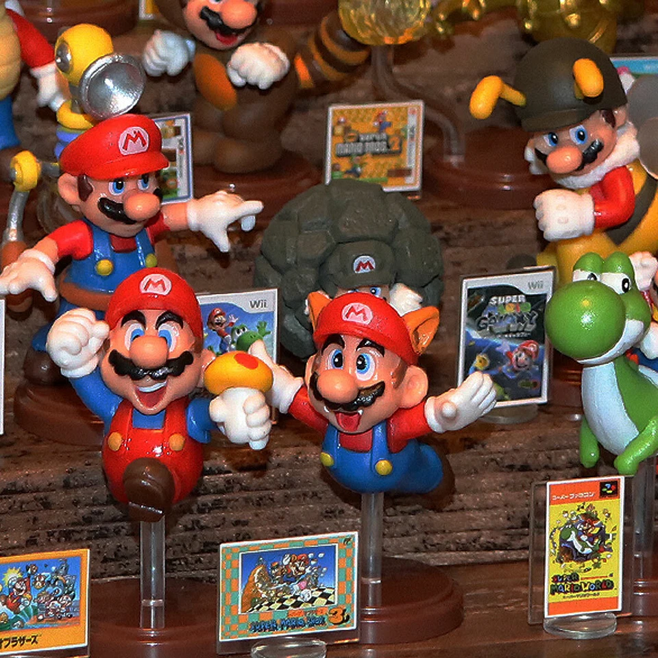 Figura CHOCO EGG SUPER MARIO 35 Aniversario 15p Normal Completa Nintendo Japón Foto 4 de 4