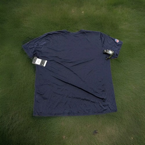 Nike Chicago Bears On Field Men's Size 2XL Dri-Fit Shirt Navy Blue NFL Tee - Picture 2 of 5